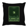buried believer Throw Pillow