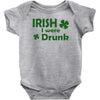irish i were drunk Baby Bodysuit