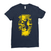 badger crest Ladies Fitted T-Shirt