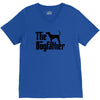the dogfather bluetick coonhound V-Neck Tee