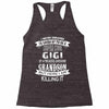 Super Cool Gigi Of A Freaking Awesome Grandson Racerback Tank