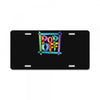 pop off brush License Plate