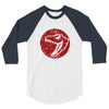 Red Dinosaur 3/4 Sleeve Shirt