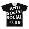 anti social social club White logo All Over Men's T-shirt