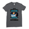 Never Underestimate A Man Who Watches Lost in Space And Was Born in De Ladies Fitted T-Shirt