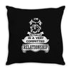 I Am Yorkshire Terrier Actually In A Very Commited Relationship Throw Pillow