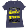If Things Gets Better With Age Then I Am Approaching Magnificence Ladies Fitted T-Shirt