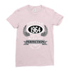 vintage quality without compromise 1964 aged to perfection Ladies Fitted T-Shirt