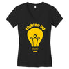 lighten up best trending Women's V-Neck T-Shirt
