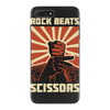 rock beat scissors iPhone 7 Plus Case