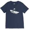 baby an board V-Neck Tee