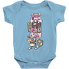 piggy pizza Baby Onesie