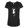 Cat Maternity Scoop Neck T-shirt
