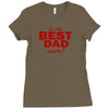 is the best dad ever Ladies Fitted T-Shirt