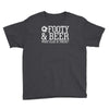 footy &amp; beer what else is there Youth Tee