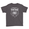 original parts vintage established 1987 perfectly aged Youth Tee