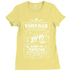 Vintage Aged To Perfection 1949 Ladies Fitted T-Shirt