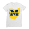 ohio for michigan Ladies Fitted T-Shirt