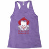 we all float down here Racerback Tank