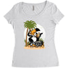 haway Women's Triblend Scoop T-shirt