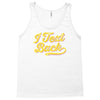 i text back Tank Top