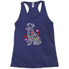 colorful boxer Racerback Tank