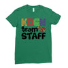Kdgn Team Staff Ladies Fitted T-Shirt