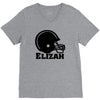 promo football V-Neck Tee