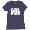 girl power Ladies Fitted T-Shirt