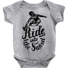 ride into the sunset Baby Onesie