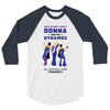 One Night Only Donna And The Dynamos 3/4 Sleeve Shirt