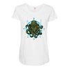 cosmic symbology Maternity Scoop Neck T-shirt