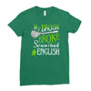 teacher tee! Ladies Fitted T-Shirt