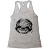 ask me why i'm lazy sloth! Racerback Tank