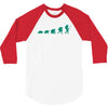 evolution of turtles 3/4 Sleeve Shirt