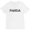 Panda Write T-Shirt V-Neck Tee
