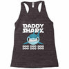 Daddy Shark Doo Doo Doo Racerback Tank