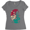 alien plant Women's Triblend Scoop T-shirt