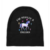 i'm really a unicorn Baby Beanies