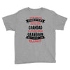 Super Cool Grandad Of A Freaking Awesome Grandson Youth Tee