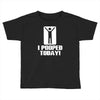novelty funny humor tee graphic Toddler T-shirt