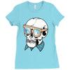 skull holiday Ladies Fitted T-Shirt