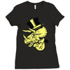 triceratop hat Ladies Fitted T-Shirt