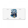 pop tardis License Plate