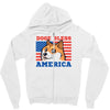 doge bless america Zipper Hoodie