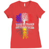 vivre en france des racines belges Ladies Fitted T-Shirt