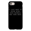 i just want to drink wine iPhone 8