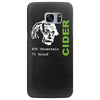 albert einstein theory of 7% proof geeky science cider scrumpy drinkin Samsung Galaxy S7 Edge