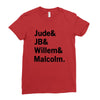 Jude JB Willem Malcolm Ladies Fitted T-Shirt