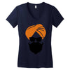 singh is king Women's V-Neck T-Shirt